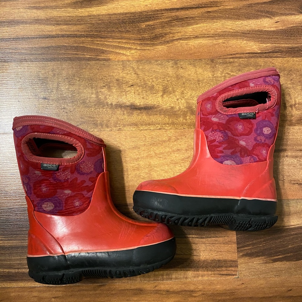 Girls Bog Winter Boots Pink